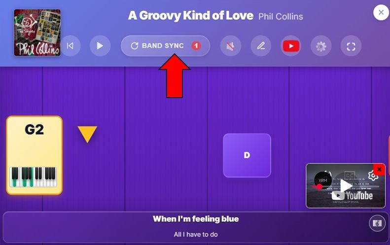 Scrolling Sync Action
